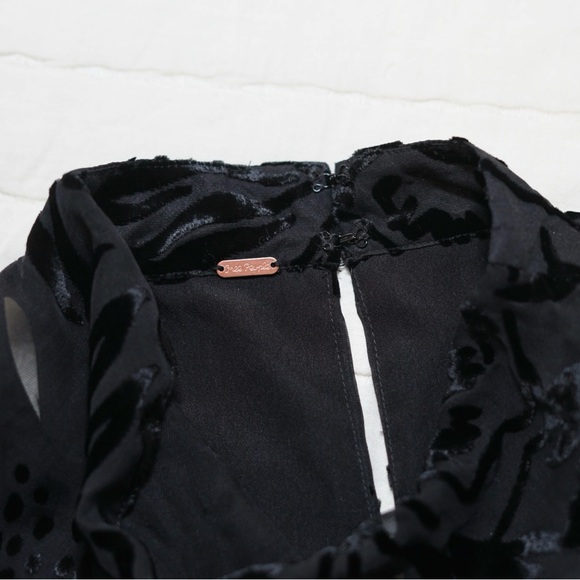 Free People High Neck Maxi Dress - Picture 5 of 7